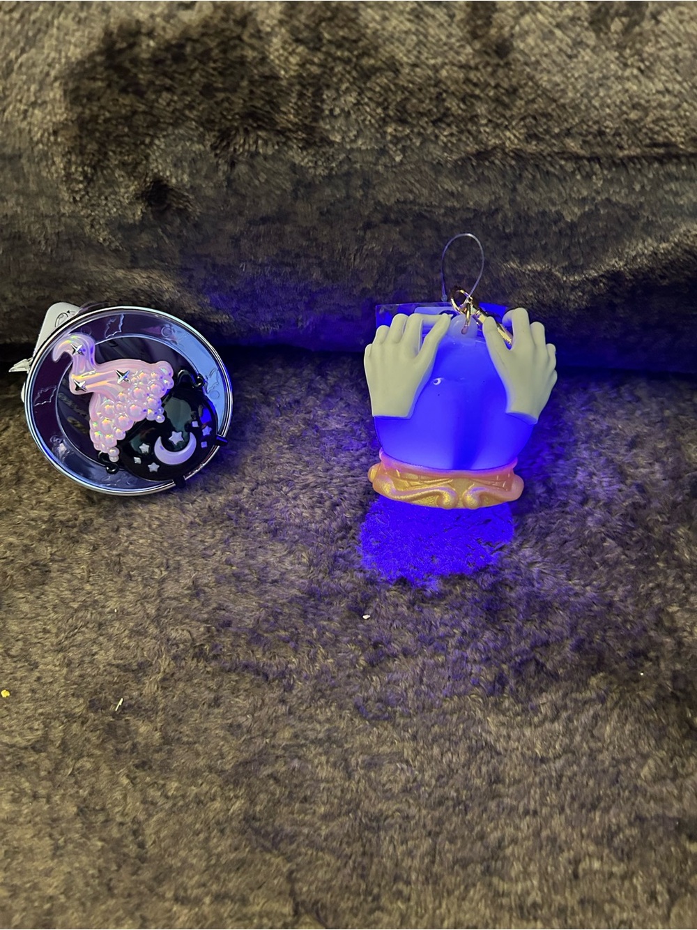 Cauldron Car Fragrance Holder and Fortune Teller Pocket Bac Holder